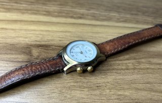 Timex Indiglo Donna Oro Cinturino Pelle Originale