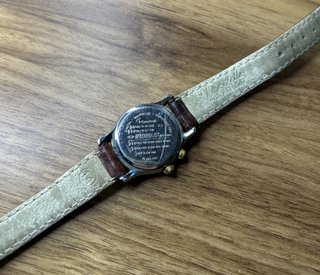 Timex Indiglo Donna Oro Cinturino Pelle Originale