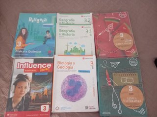 Libros de texto 3 de la ESO