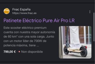 Patinete Eléctrico Pure Air Pro LR