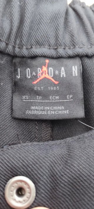 Pantalón de Chándal Jordan Negro Talla XS Nuevo