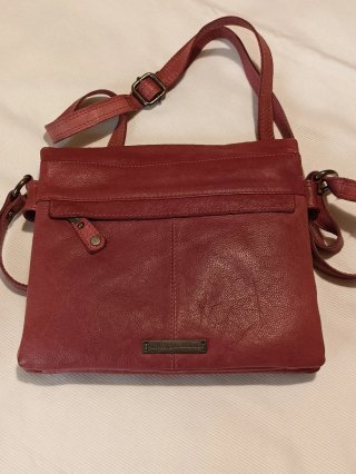 Bolso Piel Salvador Bachiller Rojo