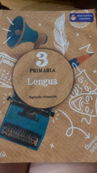 Libro de lengua 3° Primaria. Anaya