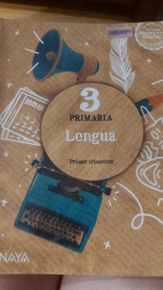 Libro de lengua 3° Primaria. Anaya