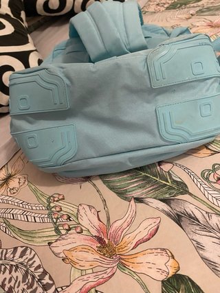 Mochila Munich azul y rosa