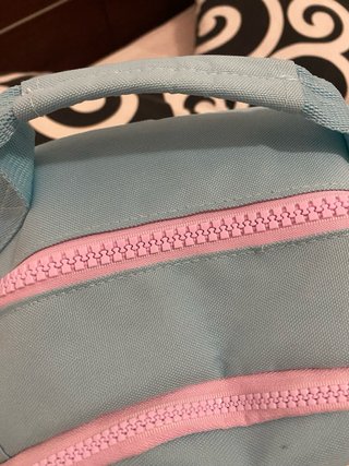 Mochila Munich azul y rosa