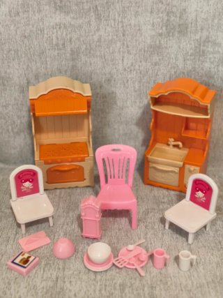 Juego de Muebles Cocina Miniatura