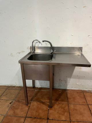 Fregadero industrial acero inoxidable
