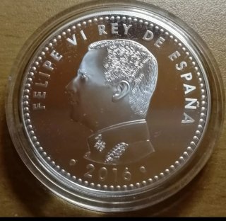 Moneda 10€ Plata Correos 2016 España Proof