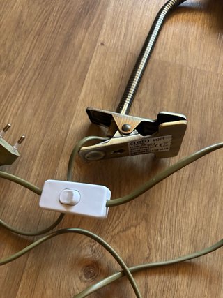 Lámpara de pinza flexible