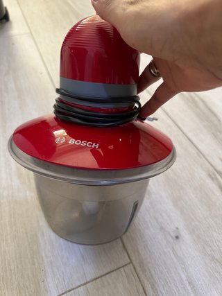 Picadora Eléctrica Bosch Roja