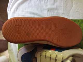 Zapatillas  Retro Beige y Azul Talla 44