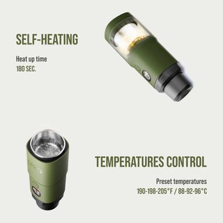 WACACO Cafetera eléctrica y portátil