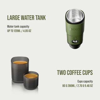 WACACO Cafetera eléctrica y portátil