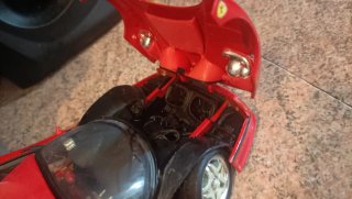 Maqueta Ferrari Clásica Roja