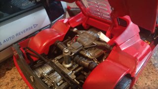 Maqueta Ferrari Clásica Roja