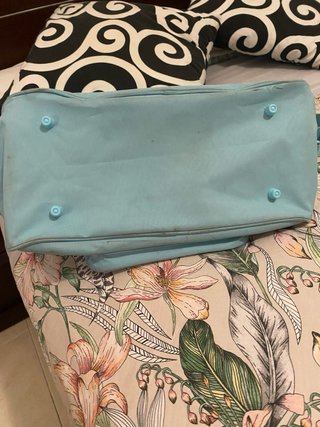 Bolsa de deporte Munich azul y rosa