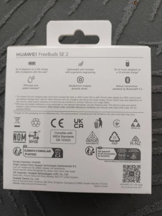 Auriculares Huawei Freebuds SE 2 Blancos