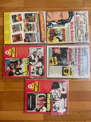 5 Fumetti Dylan Dog - Prime Edizioni
