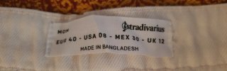 Bermuda Vaquera Stradivarius Botones Frontal