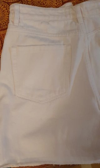 Bermuda Vaquera Stradivarius Botones Frontal