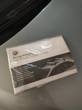 Barras de techo BMW E46/E39 originales