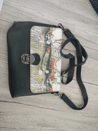 Bolso juvenil estampado