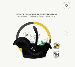 Carro bebé 4 en 1 Kinderkraft negro/dorado