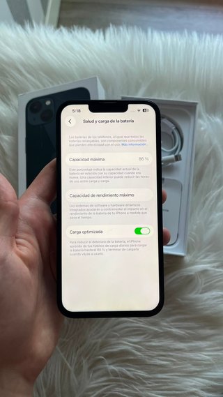 iPhone 13 128GB 86% Batería