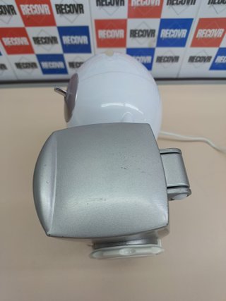 Rallador Eléctrico 150 W, Rodillo De Acero Inoxidable, Tolva De Aluminio, Recipiente Extraíble Con Tapa Frescura, Sistema De Seguridad,  Imetec Grattugissima