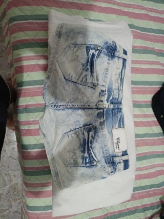 Shorts tiro bajo negros antiguos