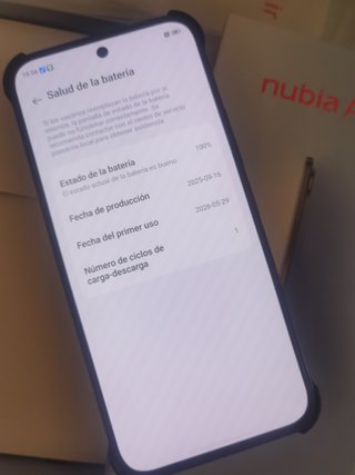 Nubia Air 256GB 5G Negro Nuevo