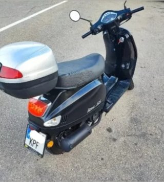 Moto Riya Rome Scooter 125cc Negra