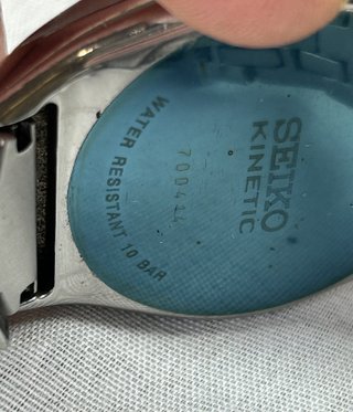 Seiko Kinetic Arctura Uomo Acciaio Rara