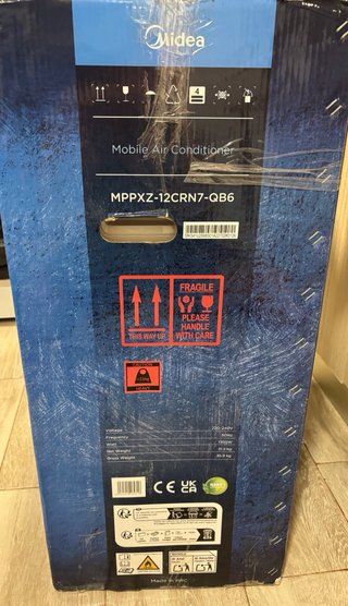 Midea MPXXZ-12CRN7-G36 Aire Acondicionado Portátil