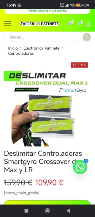Centralitas Smartgyro Crossover Dual Max 1