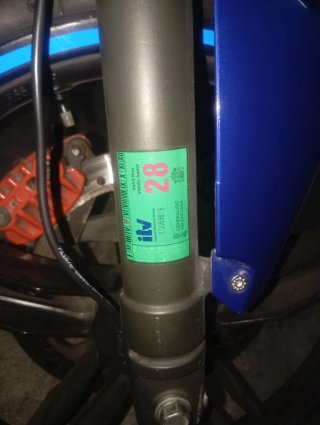 Yamaha TZR 50 Azul/Negro