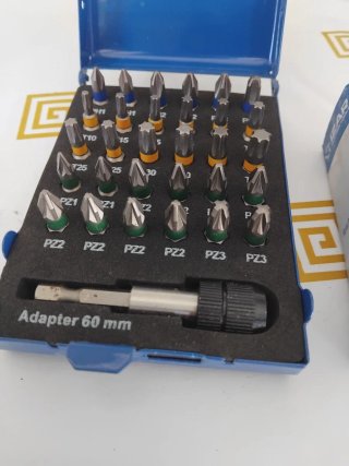 Set de puntas atornillador IZAR 31 piezas