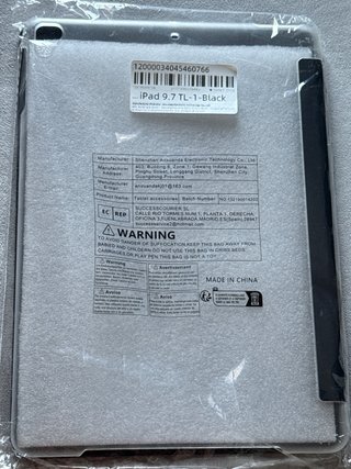 Funda iPad 9.7 Negra Protección