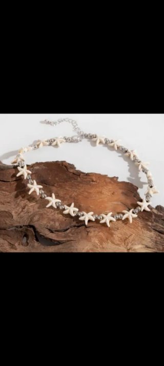 Collar estrellas de mar . Tengo muchas más cositas