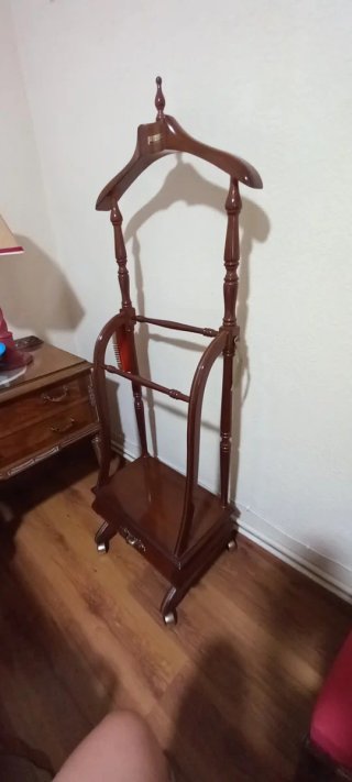 Galan de noche madera con cajón