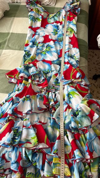 Vestido de flamenca con volantes
