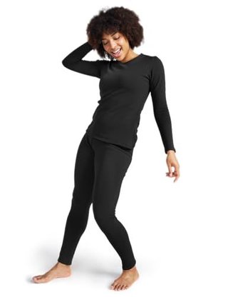 Conjunto Térmico Mujer LAPASA Talla XS Negro