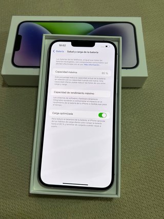 iPhone 14 Plus 128GB Morado 85%