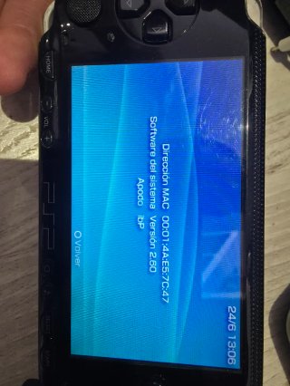 Sony PSP 1004 Negra + Juego + Memory Stick 4GB