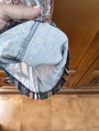 Pantalón fino talla única estampado, hecho Italia
