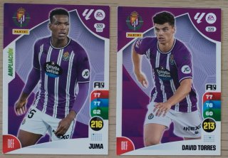 Cartas Adrenalyn Valladolid 24-25