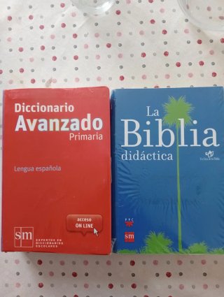 Diccionario y Biblia