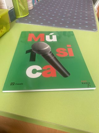 Libro Música ESO 1 Editorial Casals