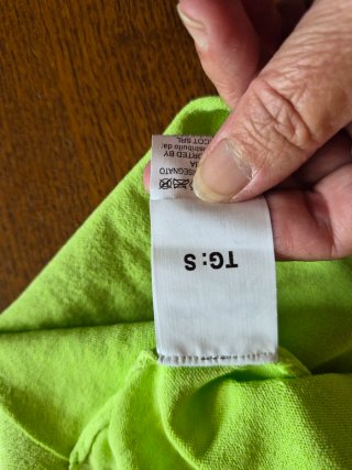 Maglia verde fluo